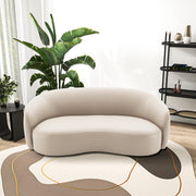 Porter Beige PU Leather Sofa