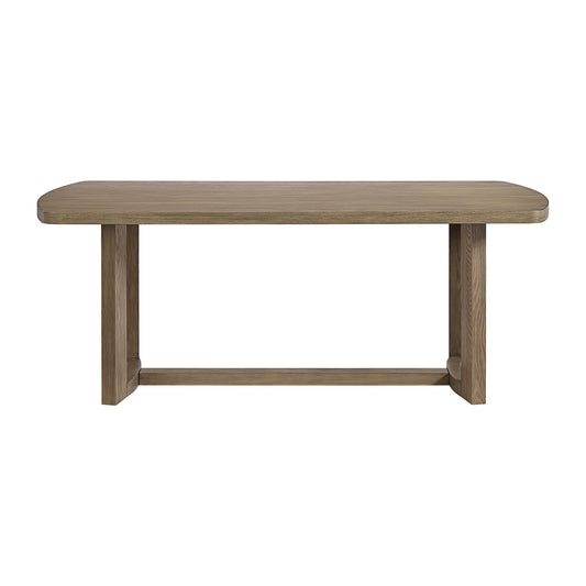 Portland Rectangular Dining Table in Grey