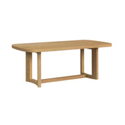 Portland 5PC Standard Height Dining Set in Natural-Rectangular Table and Four Chairs