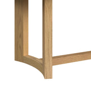 Portland 5PC Standard Height Dining Set in Natural-Rectangular Table and Four Chairs