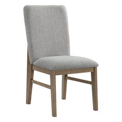 Portland 5PC Standard Height Dining Set in Grey-Rectangular Table and Four Chairs