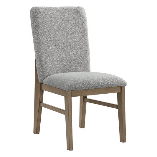 Portland Side Chair with Grey Fabric (PGY1113-4) in Grey (2 Per Carton)