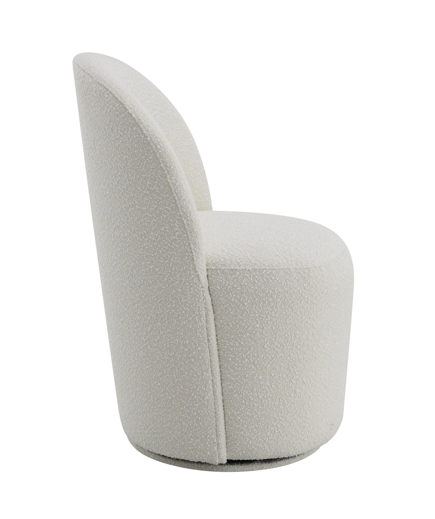 Hollis Boucle Upholstered Side Chair w/Swivel (Set-2)