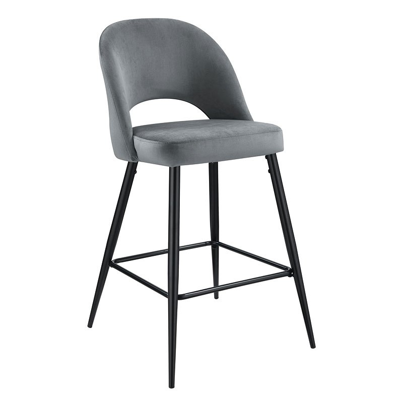 Kendall Black Leg Bar Stool