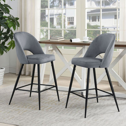 Kendall Black Leg Bar Stool