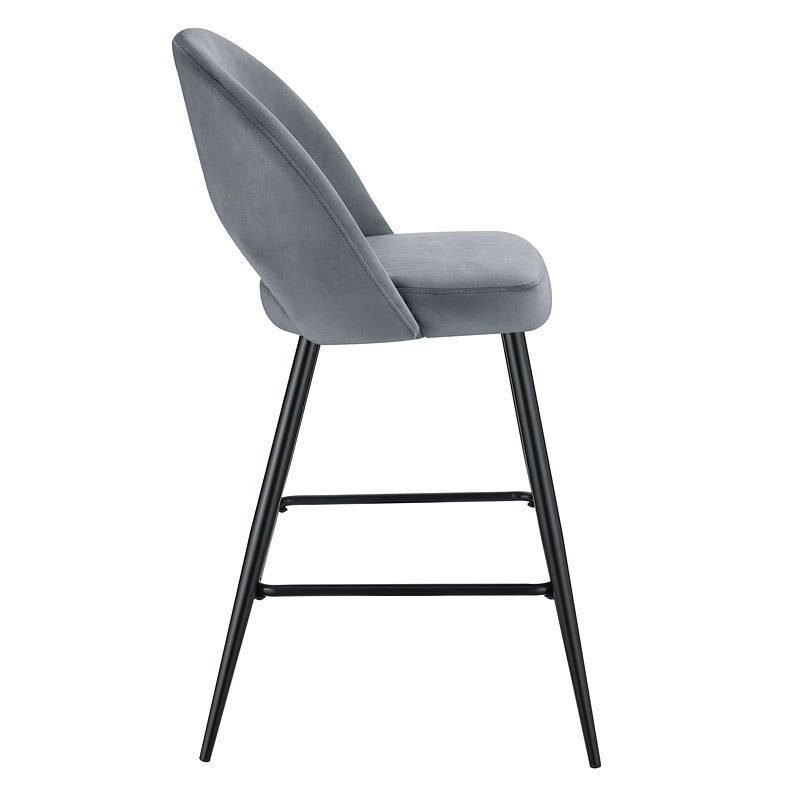 Kendall Black Leg Bar Stool