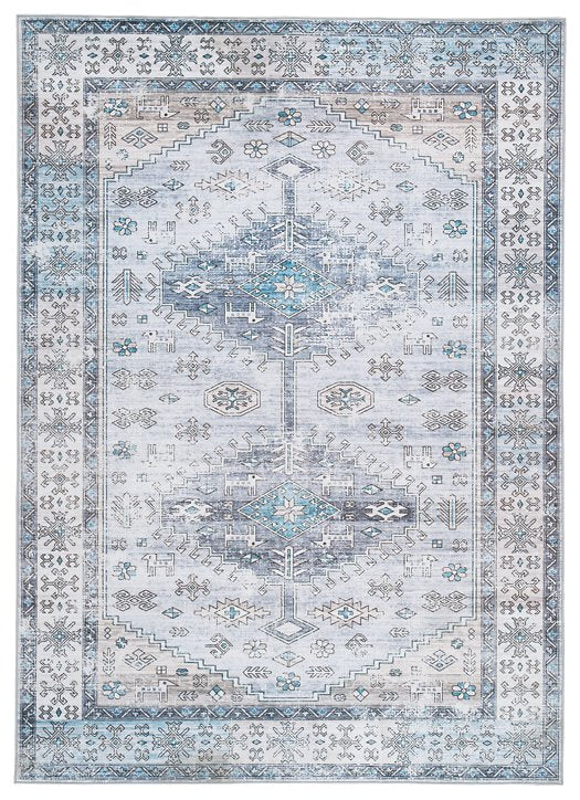 Hebruns 5' x 7' Washable Rug