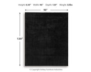 Gibbswell Washable Large Rug