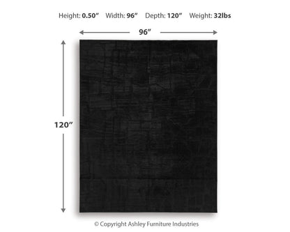 Gibbswell Washable Large Rug