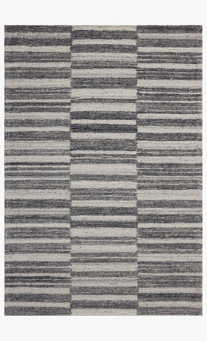 Magnolia Home by Joanna Gaines x Loloi Rae RAE-02 Charcoal / Mist