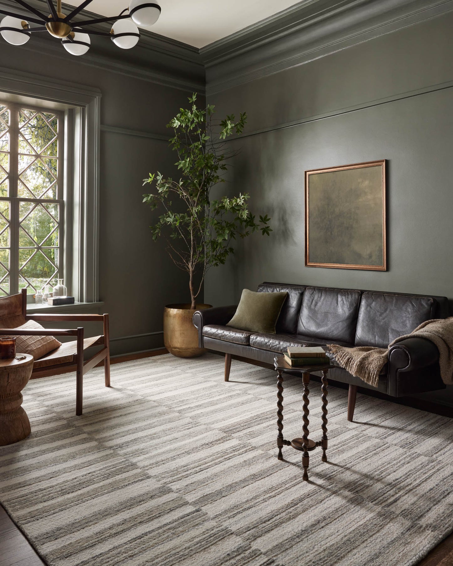 Magnolia Home by Joanna Gaines x Loloi Rae RAE-02 Stone / Ivory