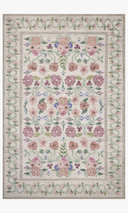 Rifle Paper Co. x Loloi Rosa RSA-01 Ivory