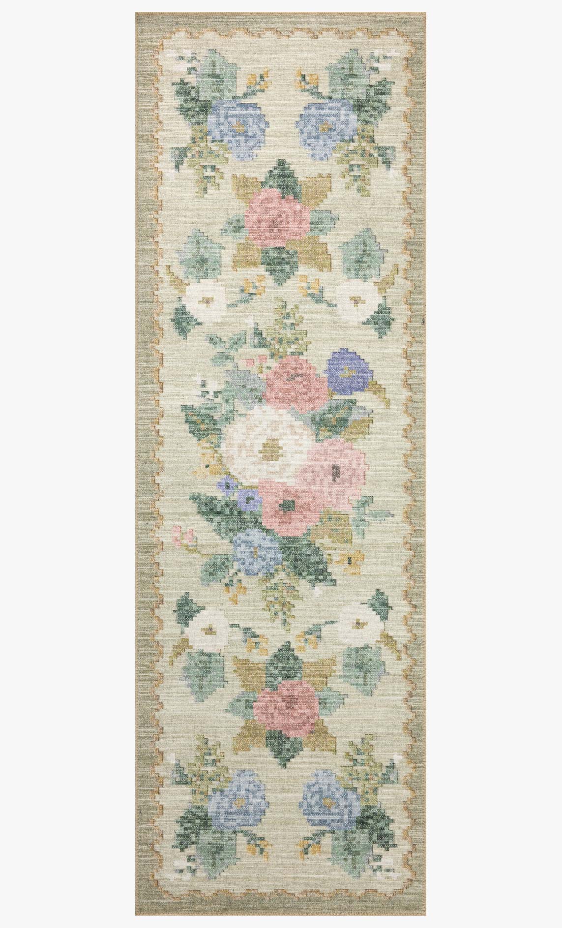 Rifle Paper Co. x Loloi Rosa RSA-02 Cream