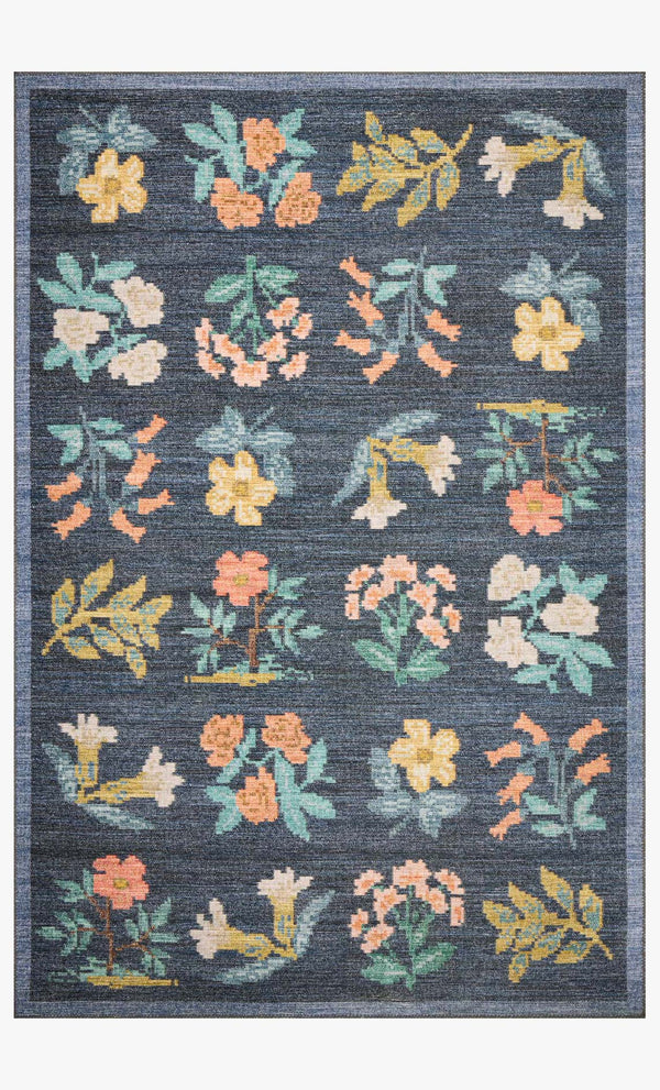 Rifle Paper Co. x Loloi Rosa RSA-03 Navy