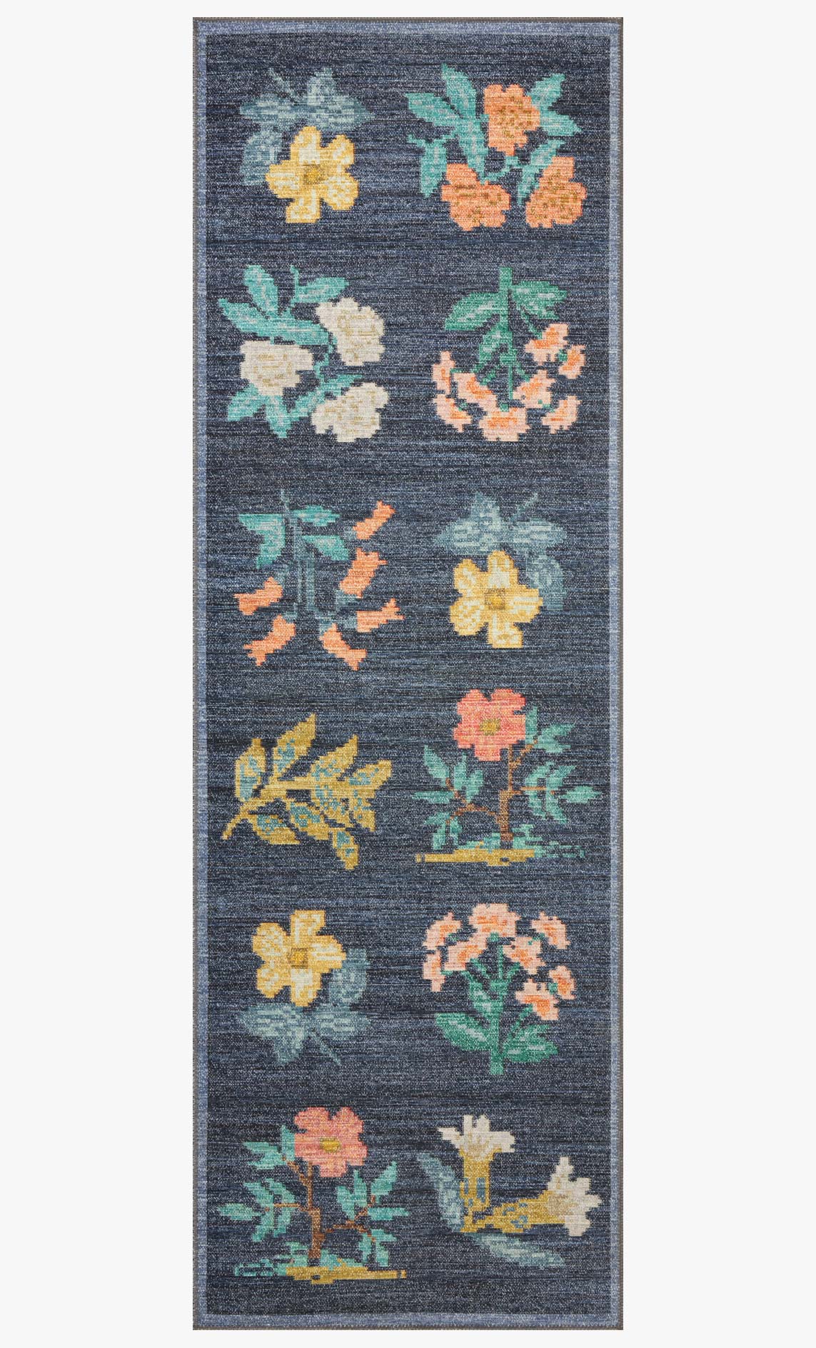 Rifle Paper Co. x Loloi Rosa RSA-03 Navy