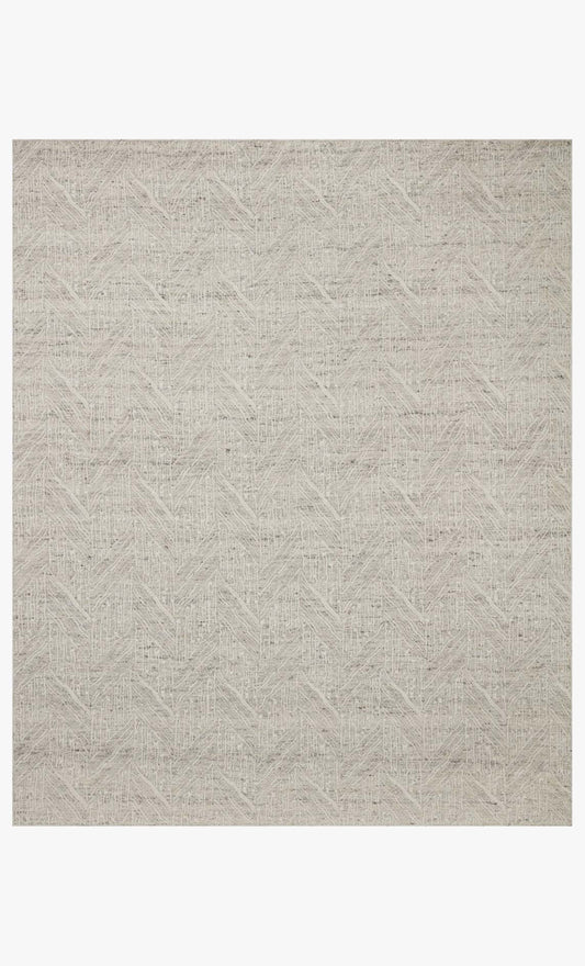 Loloi Raven RAV-01 Silver / Ivory