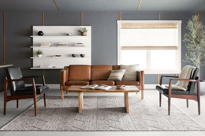 Magnolia Home de Joanna Gaines x Loloi Rowan ROW-01 Ceniza