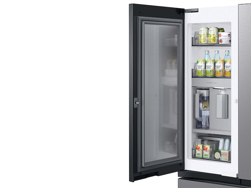Bespoke 3-Door French Door Refrigerator (24 cu. ft.) with Beverage Center™ in Stainless Steel