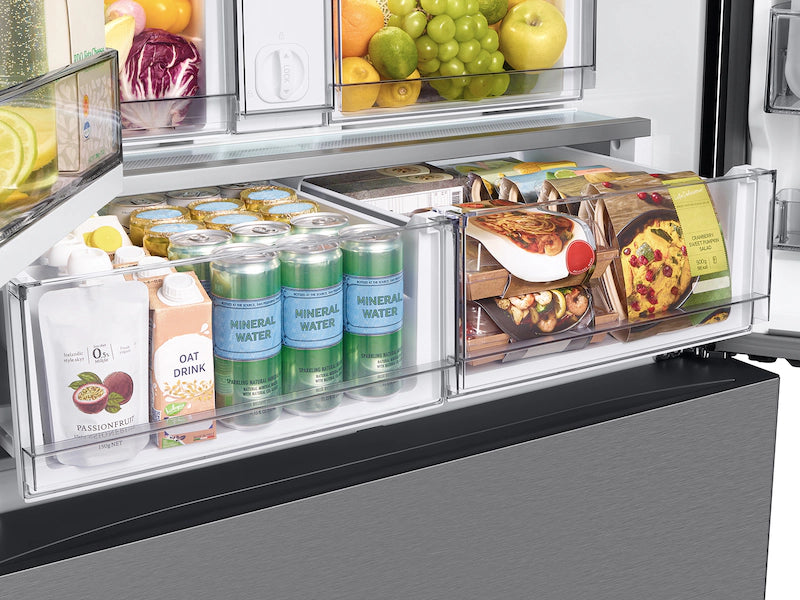 Bespoke 3-Door French Door Refrigerator (24 cu. ft.) with Beverage Center™ in Stainless Steel
