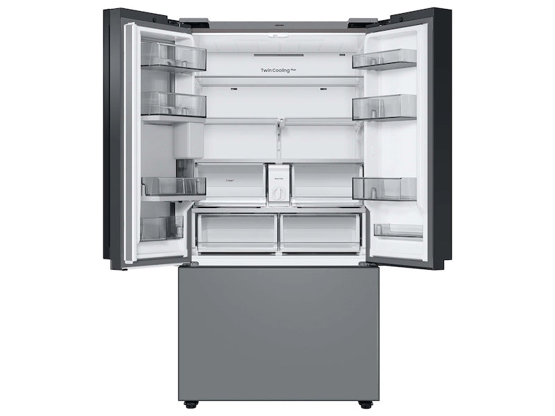 Bespoke 3-Door French Door Refrigerator (24 cu. ft.) – with Top Left and Family Hub™ Panel