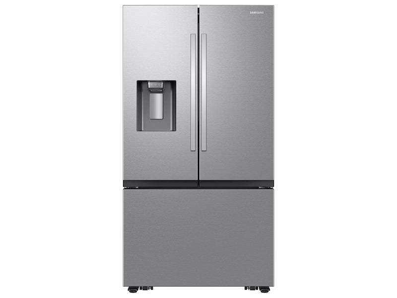 26 cu. ft. Mega Capacity Counter Depth 3-Door French Door Refrigerator with Four Types of Ice in Stainless Steel