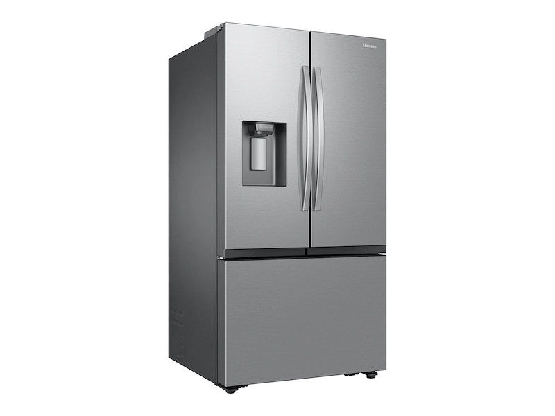 31 cu. ft. Mega Capacity 3-Door French Door Refrigerator with Four Types of Ice in Stainless Steel