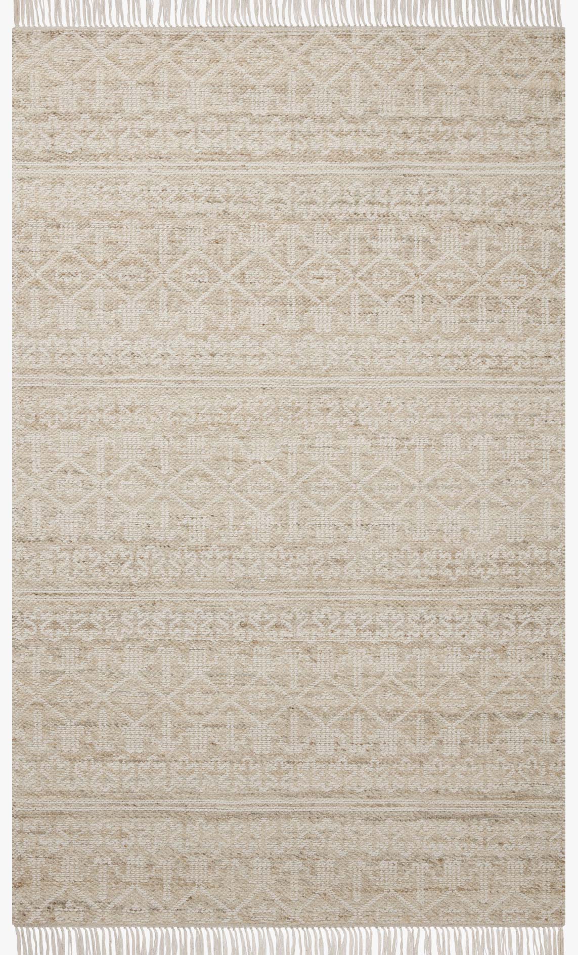 Angela Rose x Loloi Rivers RIV-03 Sand / Ivory