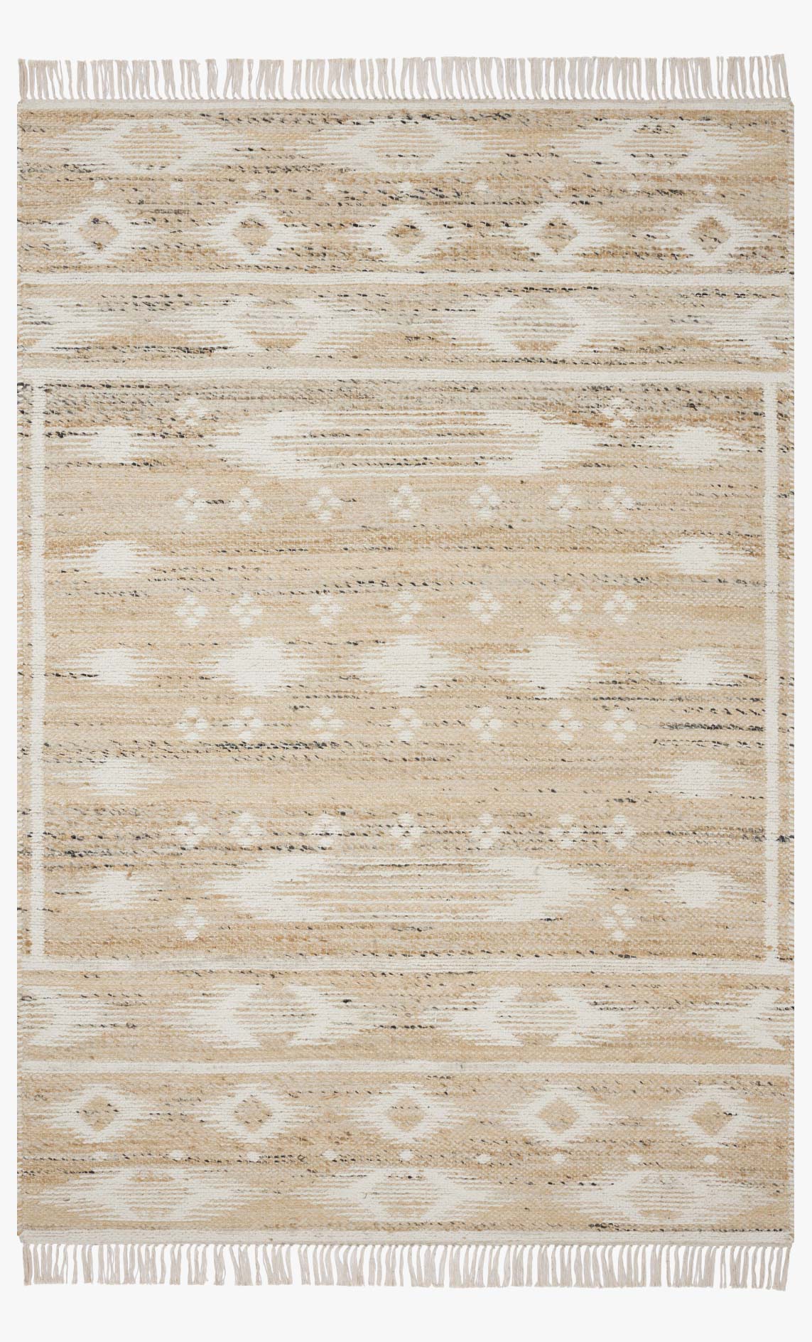 Angela Rose x Loloi Rivers RIV-04 Natural / Ivory