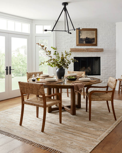 Angela Rose x Loloi Rivers RIV-04 Natural / Ivory