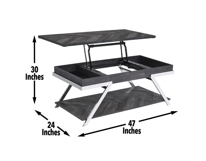 Mesa de cóctel elevable Roma 