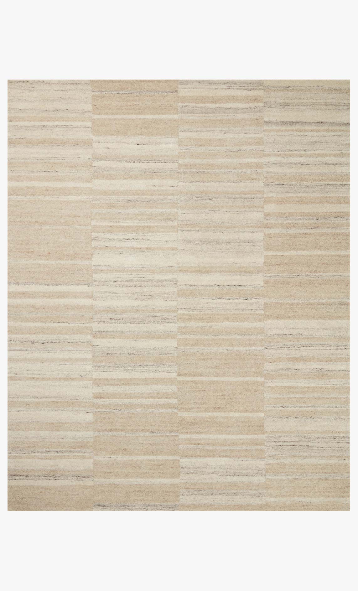 Amber Lewis x Loloi Rocky ROC-02 Natural / Sand