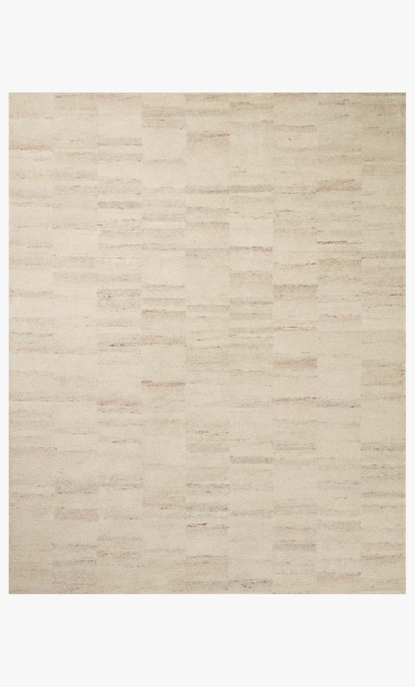 Amber Lewis x Loloi Rocky ROC-03 Natural / Fog