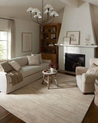 Amber Lewis x Loloi Rocky ROC-03 Natural / Fog