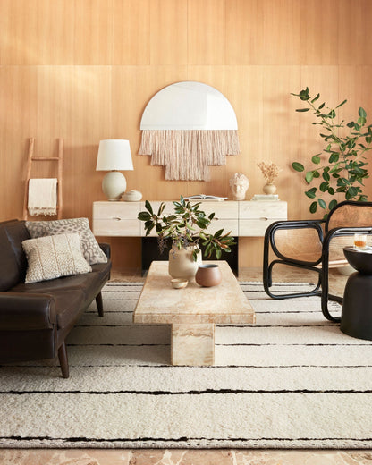 Loloi Roman ROM-05 Ivory / Black