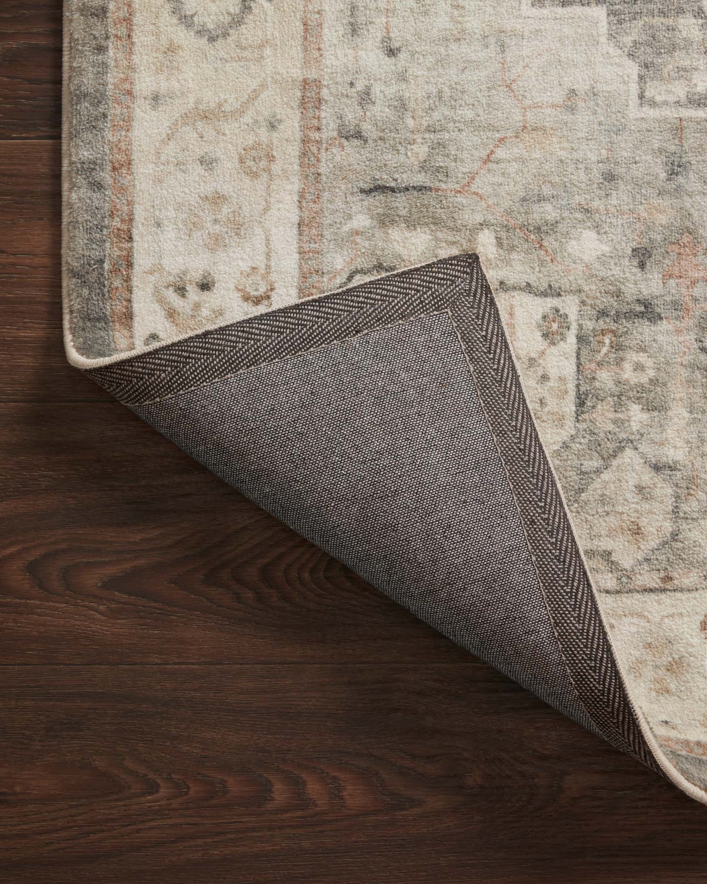 Loloi Rosette ROS-09 Slate / Ivory