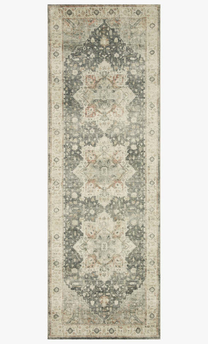 Loloi Rosette ROS-09 Slate / Ivory