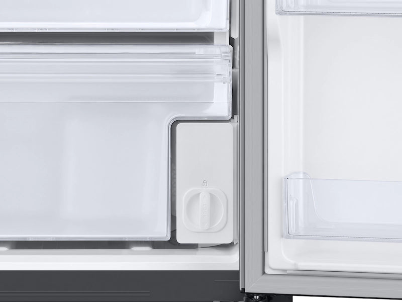 23 cu. ft. Smart Counter Depth Side-by-Side Refrigerator in Stainless Steel