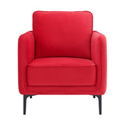 Rae Chair in Lavish 152 Red Velvet