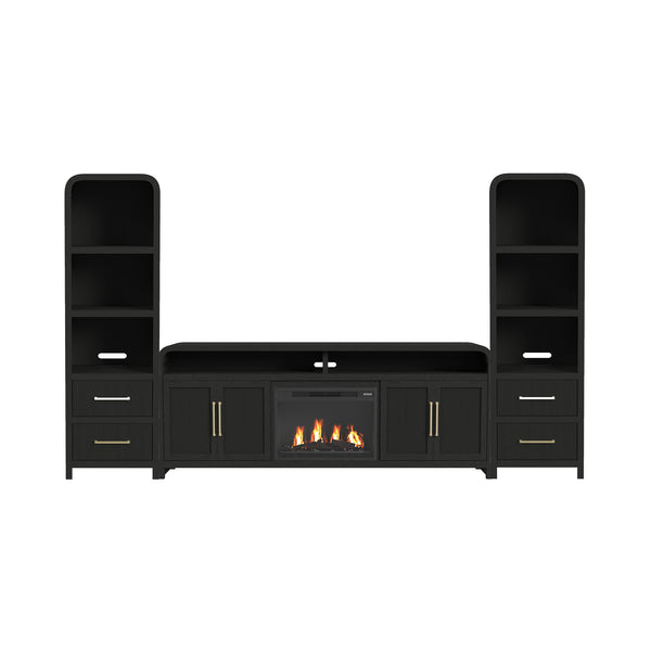 Ridgemont 4PC Entertainment Unit with 82