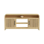 Ridgemont 70" TV Console without Fireplace Insert in Natural