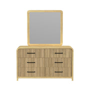 Ridgemont Dresser and Mirror Set in Natural
