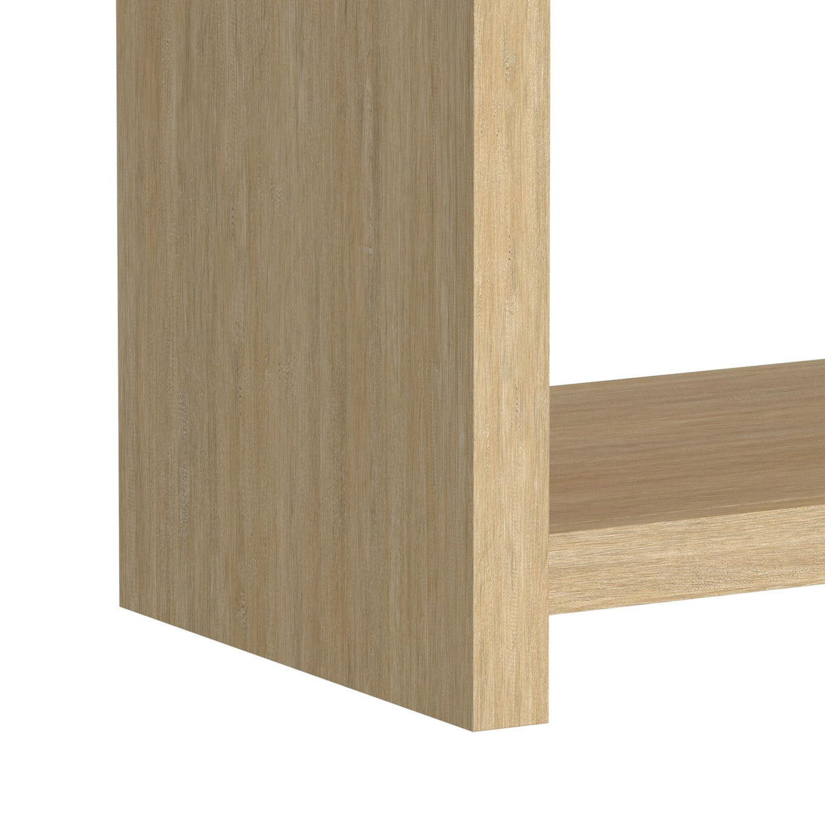 Ridgemont Sofa Table with Bottom Shelf in Natural