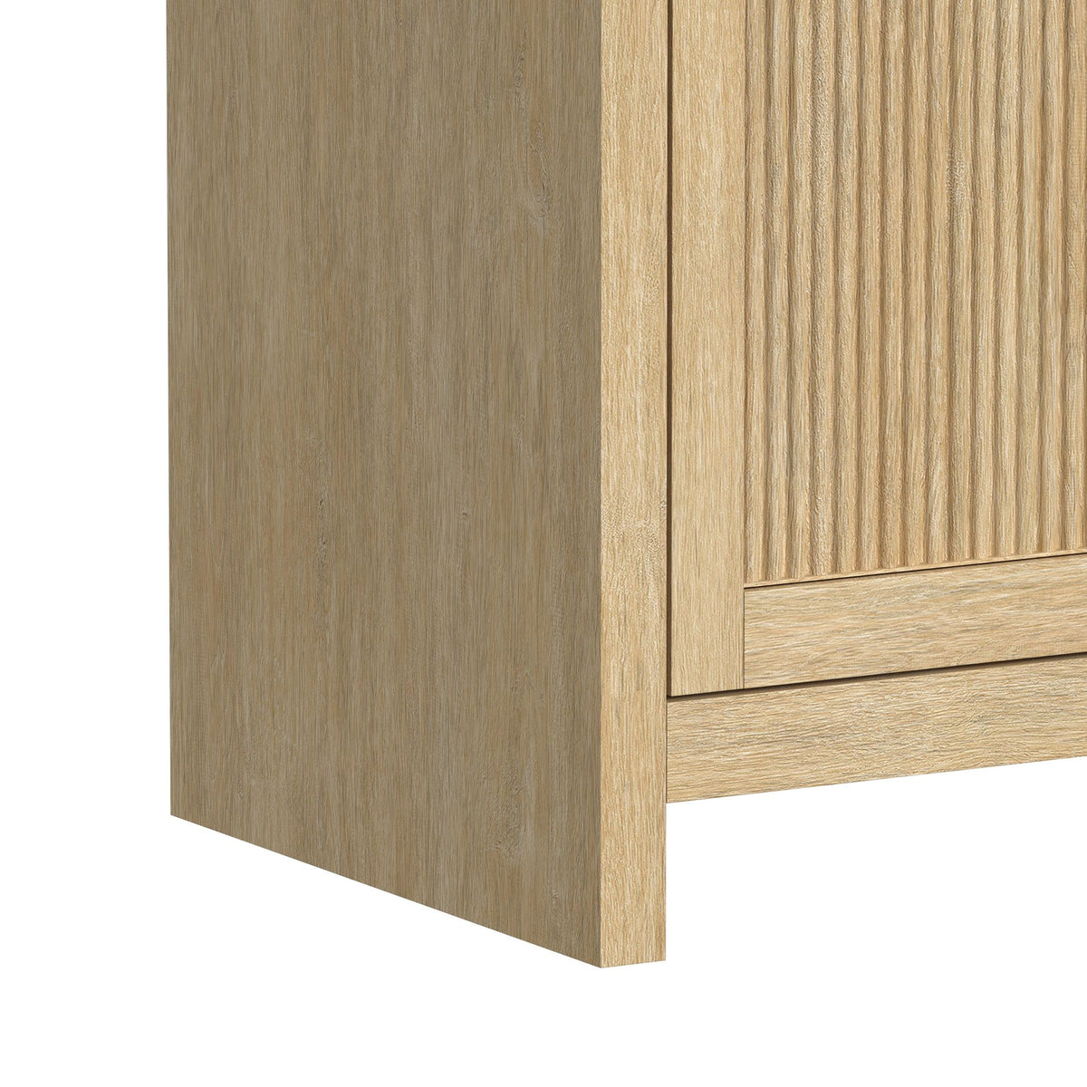 Ridgemont 70" TV Console without Fireplace Insert in Natural