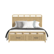 Ridgemont King Storage Bed in Natural