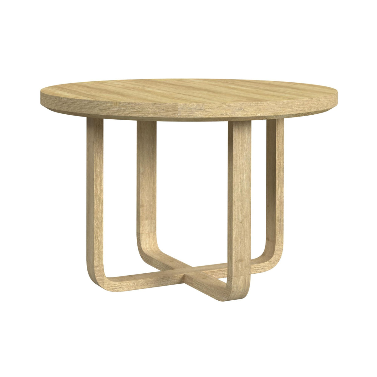 Ridgemont 5Pc Standard Height Dining Set In Natural-Table And Four Chairs