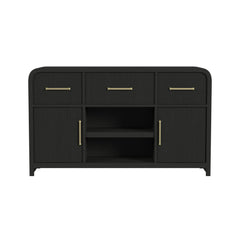 Ridgemont Server in Black with Grain