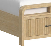 Ridgemont Twin Storage 3PC Bedroom Set with 2 Nightstands in Natural