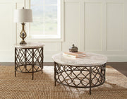 Roland Marble Cocktail Table