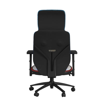 Rollins Gaming Chair with LED and Speaker in Black and Khaki - 3A Packing
