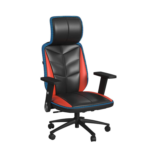 Rollins Gaming Chair with LED and Speaker in Black and Red - 3A Packing